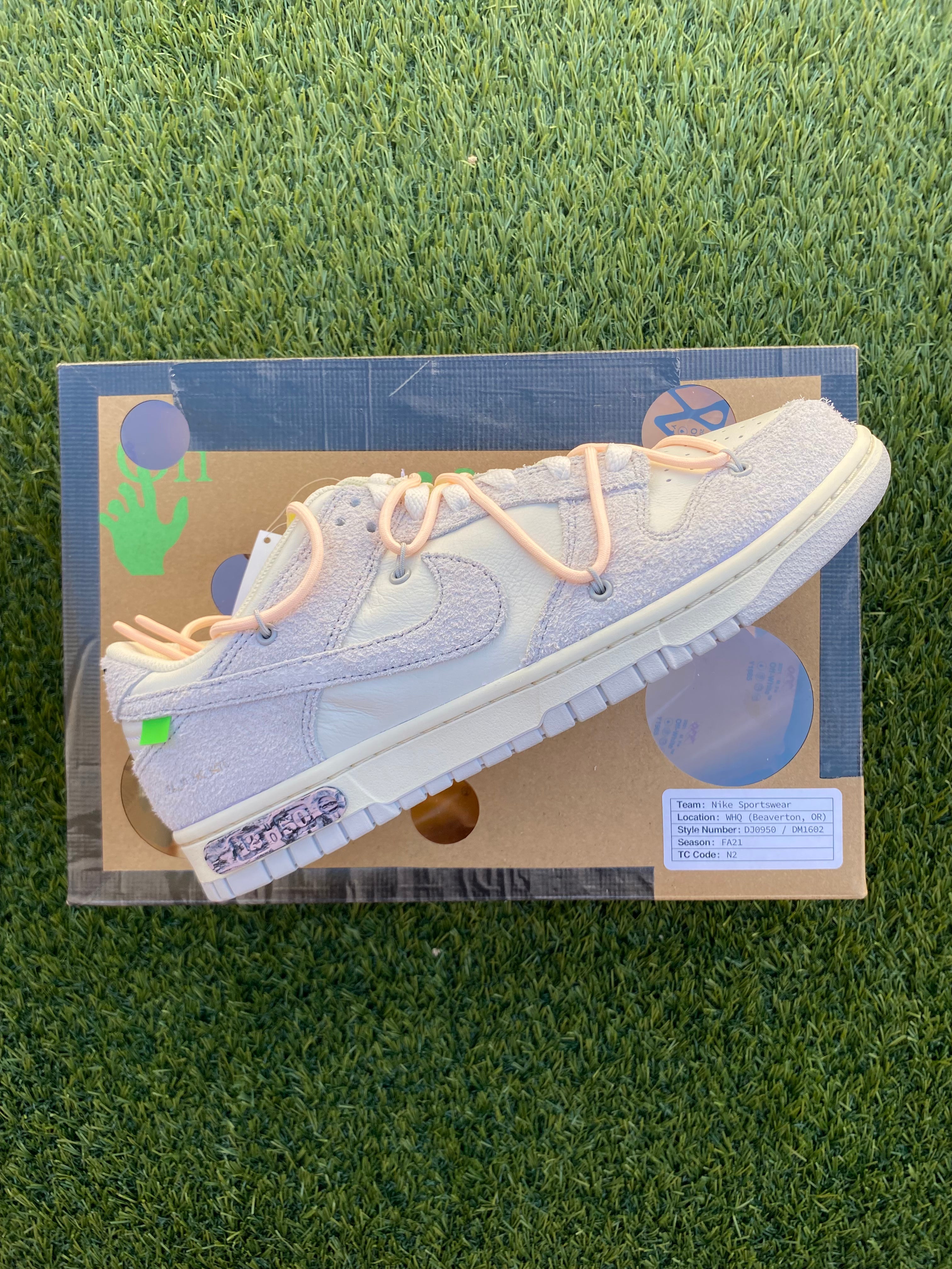 Nike Dunk Low OffWhite Lot 12 10.5M