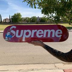 Supreme Smurf SkateDeck