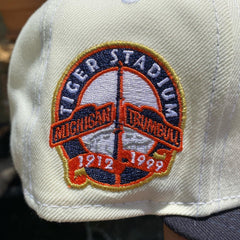 Hat Club White Dome Detroit Tigers Exclusive Tiger Stadium Patch