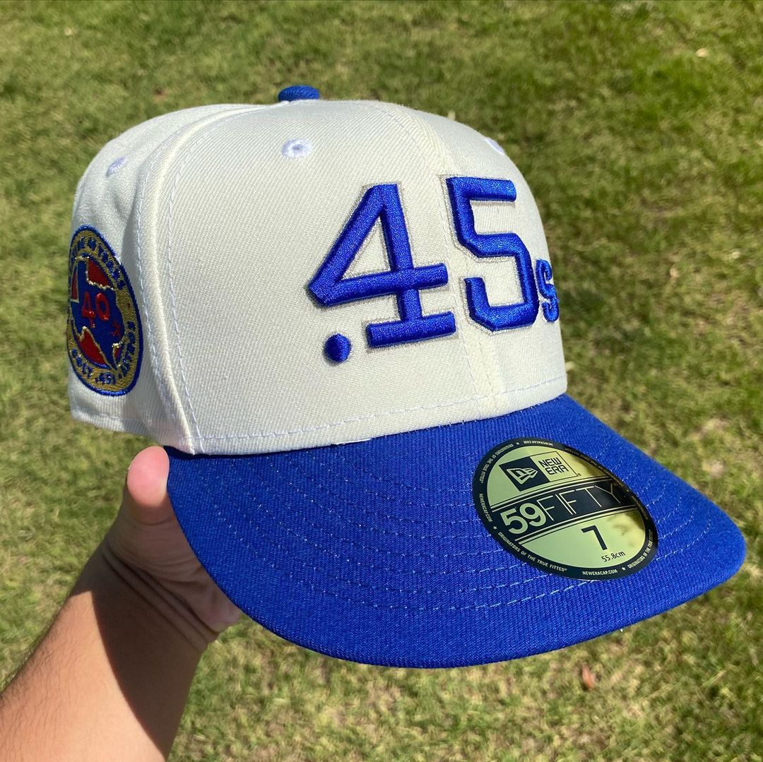 Hat Club Colt 45 Beer Pack Houston Astros 40th Anniversary Patch Grey Brim